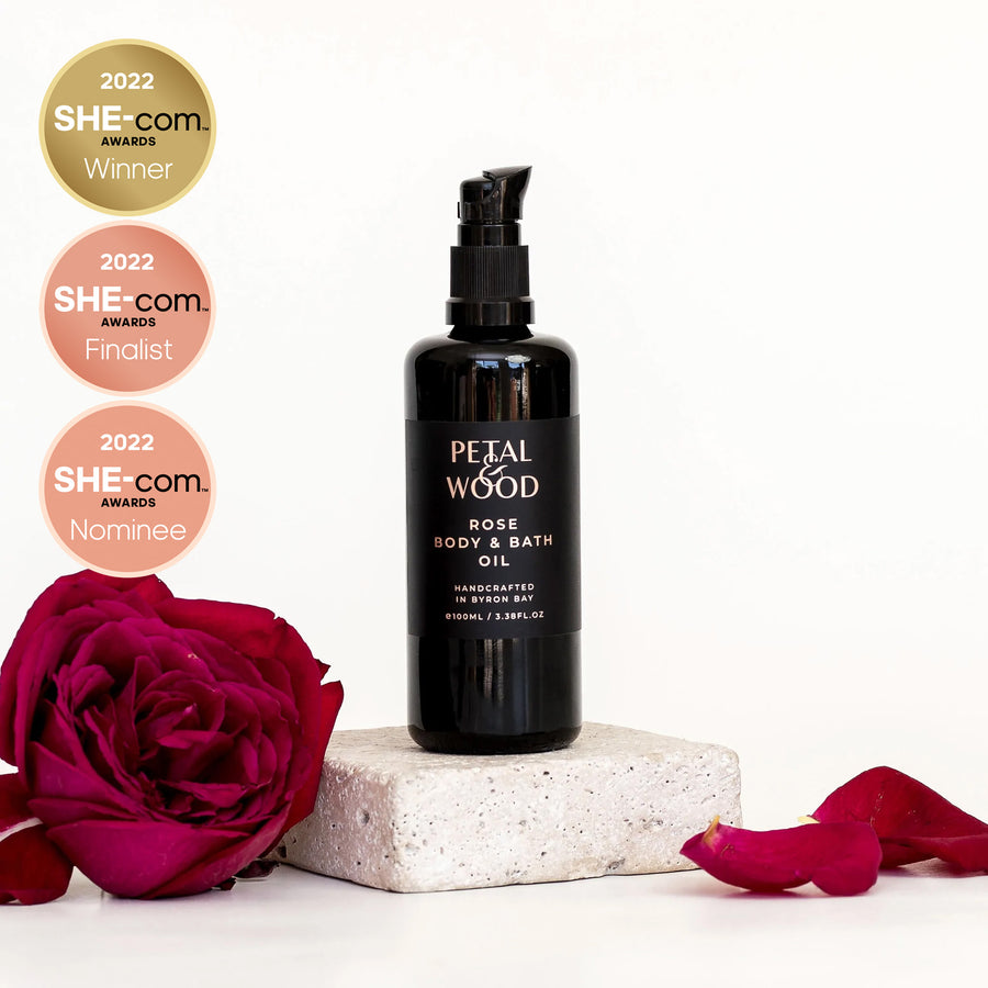 Rose Body and Bath Oil